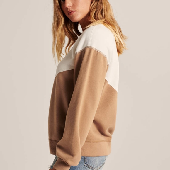 Af Colorblock Crewneck Sweatshirt 